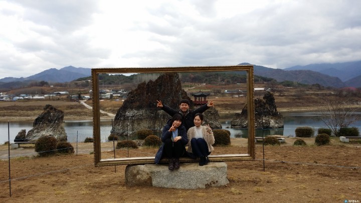 겨울낭만 단양 도담삼봉에서 추억을