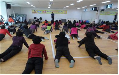 칠곡군보건소 하하호호 오장육부 건강충전소 운영