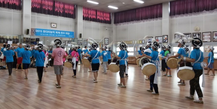 대전문화재단, ‘2015 웃다리농악 하계 전수마당’ 성료