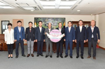 달성군의회, 추석맞이 사회복지시설 위문품 전달